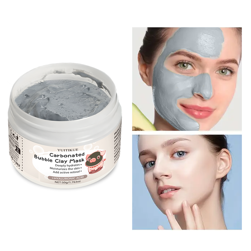 Peptide Neck Cream - YUITIKUE Carbonated Bubble Clay Mask -