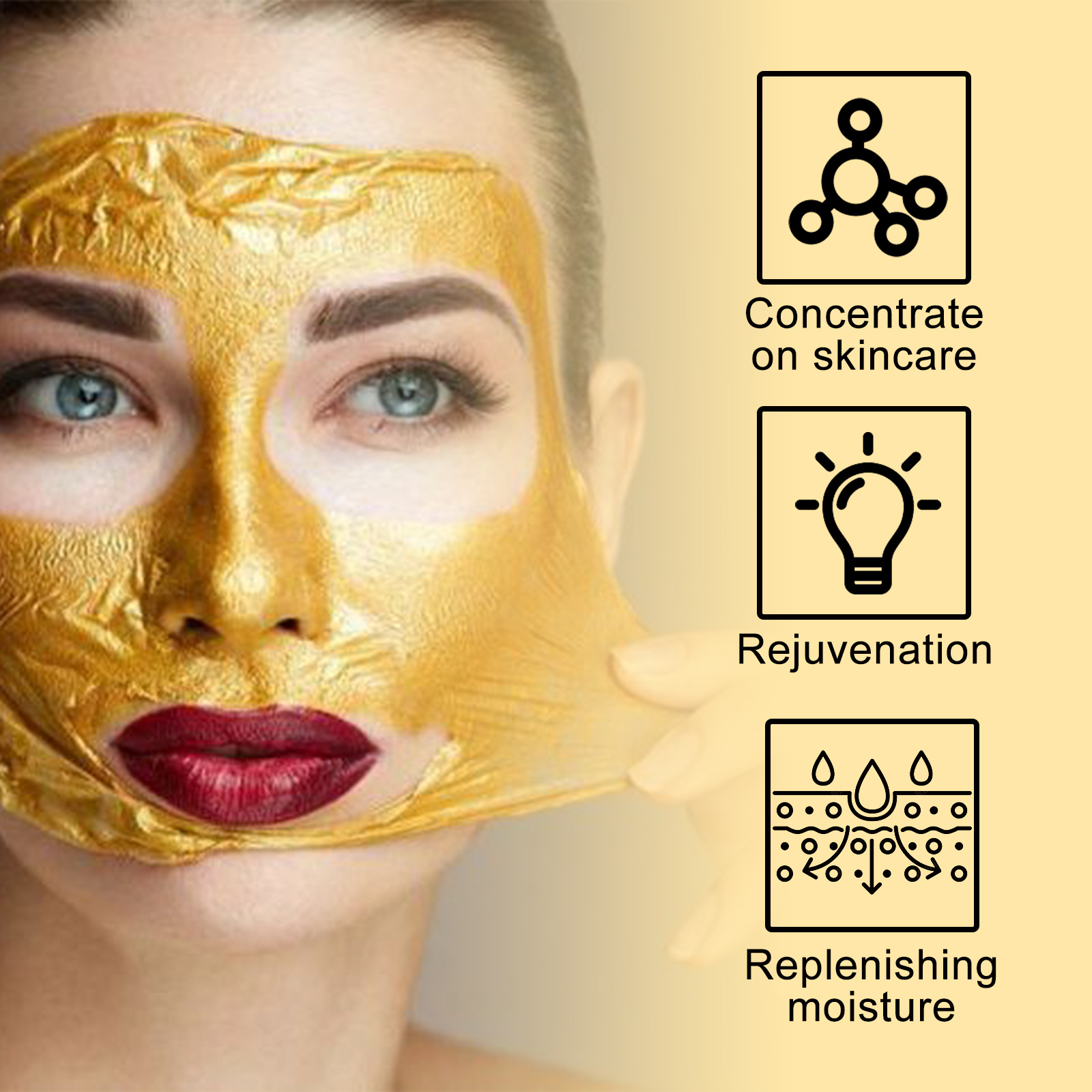 Retinol Gold Mask Anti Aging L – обзор и цена Peptide Neck Cream