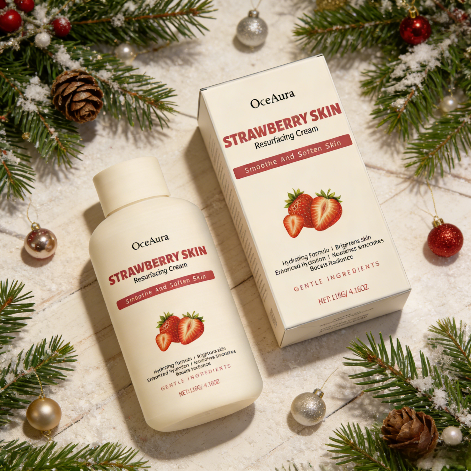 OceAura Strawberry Body Cream  – обзор и цена Azelaic Acid Cream