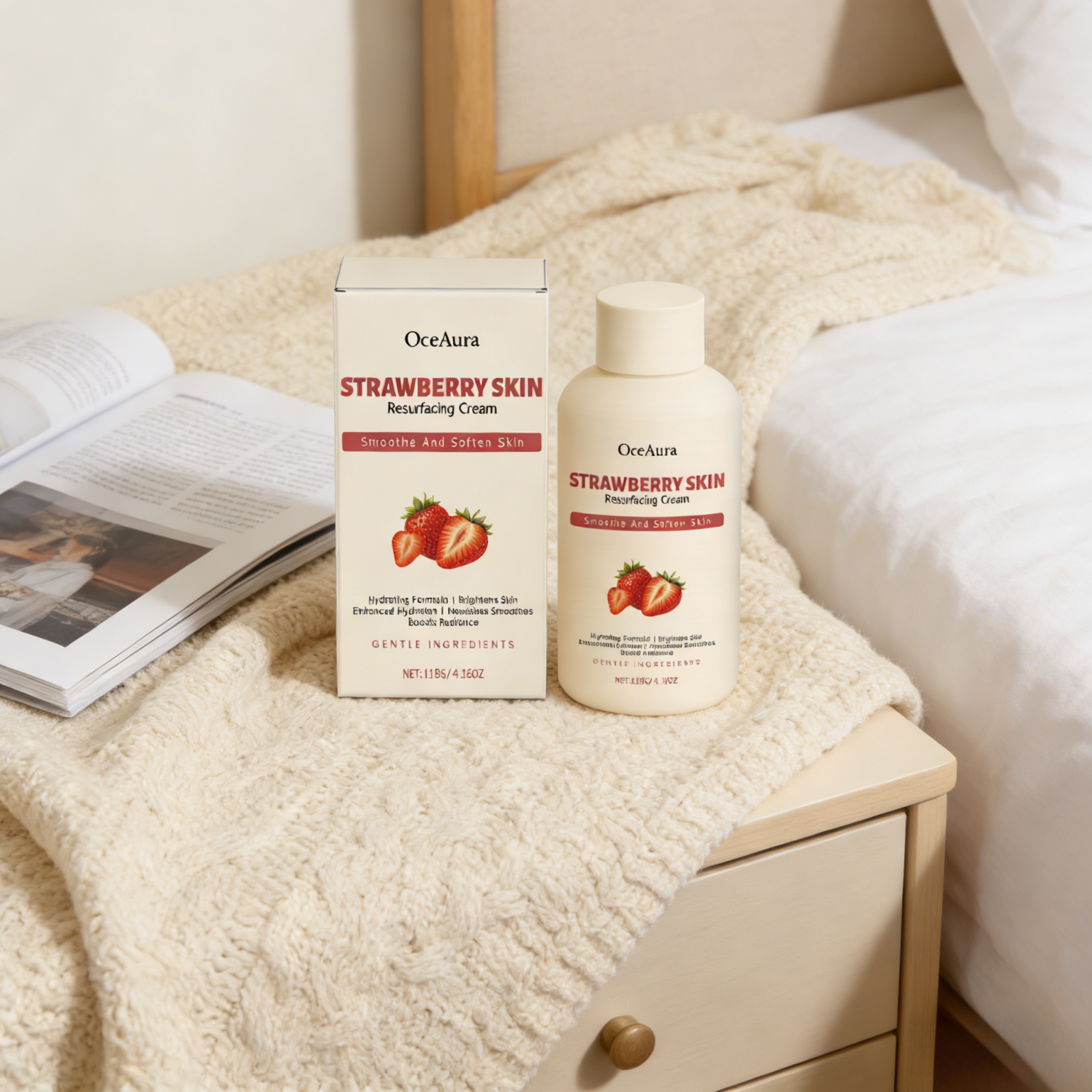 OceAura Strawberry Body Cream  – обзор и цена Azelaic Acid Cream