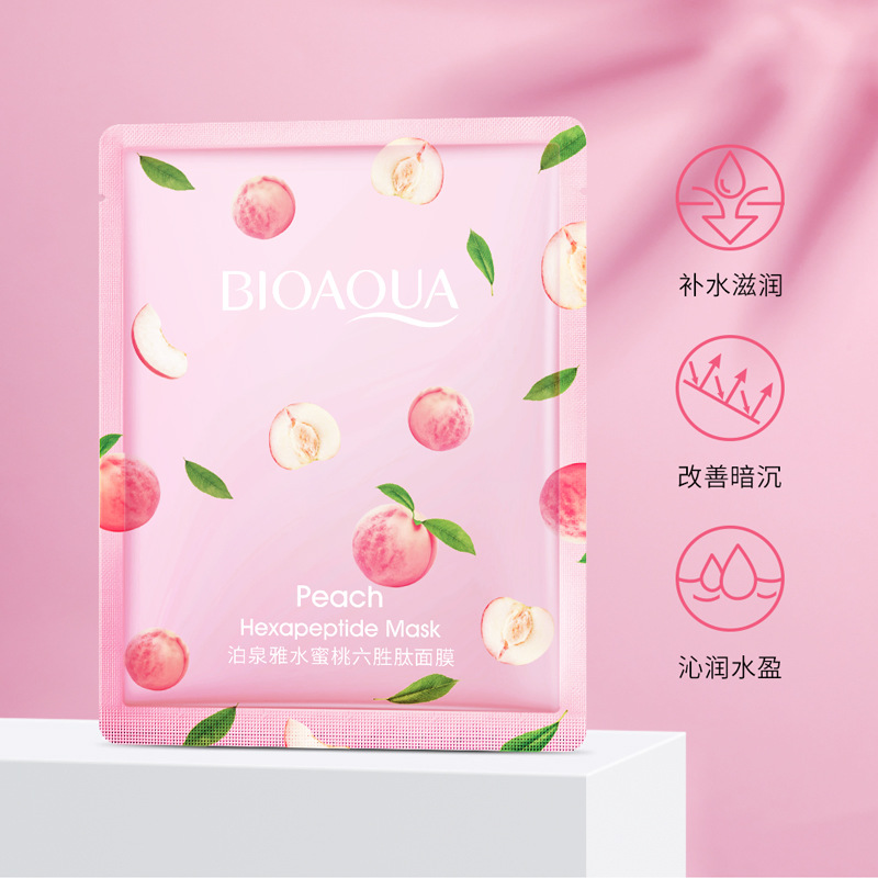 10pcs BIOAQUA Honey Peach Face – обзор и цена Skincare Bioaqua