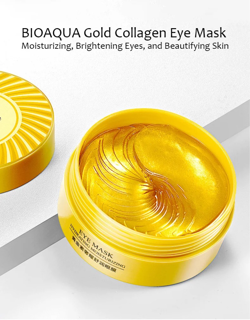 60pcs BIOAQUA Collagen Eye Mas – обзор и цена Skincare Bioaqua