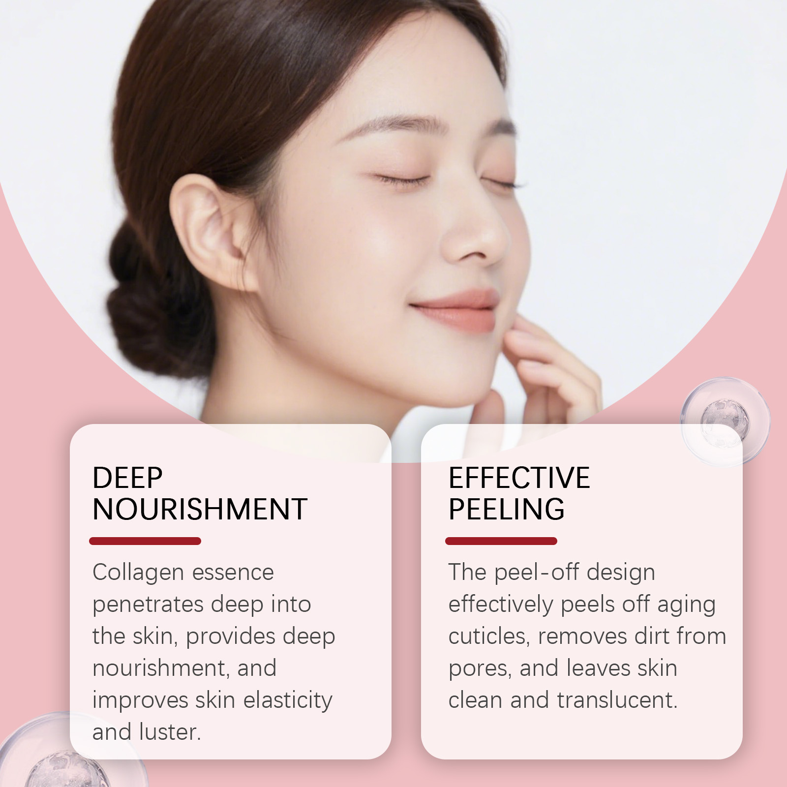 Collagen Peel off Mask Overnig – обзор и цена Peptide Neck Cream
