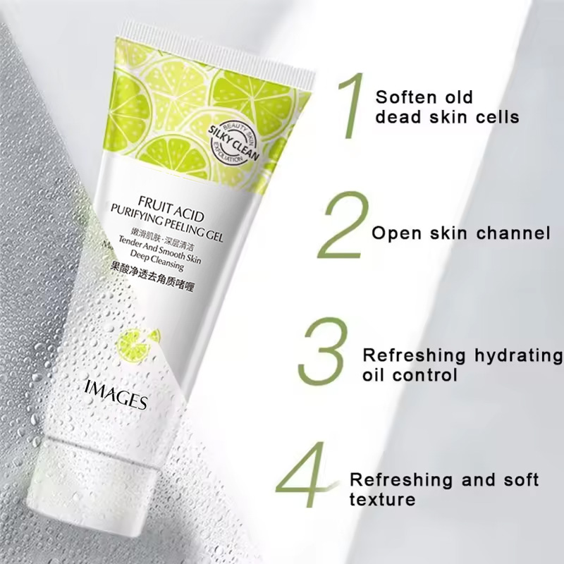 Natural Fruit Acid Peeling Gel – обзор и цена Peptide Neck Cream