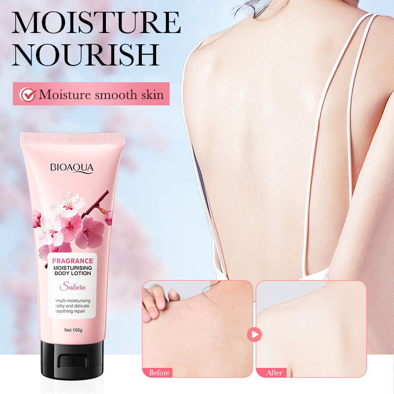 100g BIOAQUA Sakura Fragrance  – обзор и цена Skincare Bioaqua