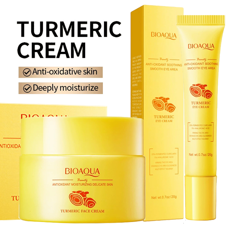 BIOAQUA Turmeric Skin Care Set – обзор и цена Skincare Bioaqua