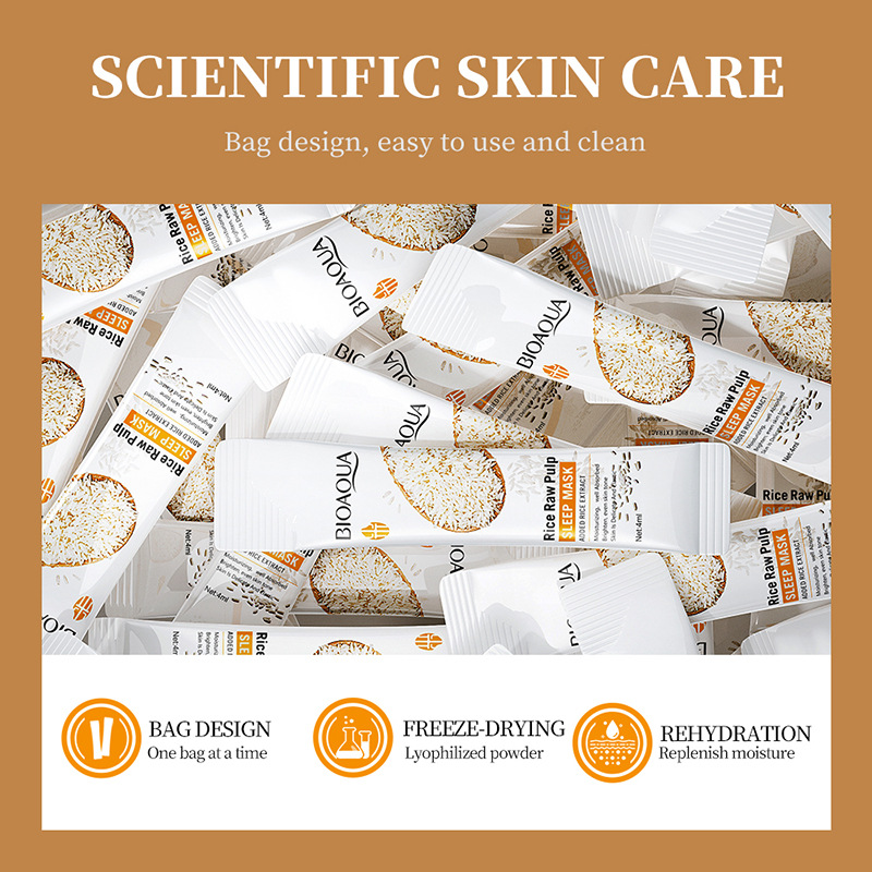 BIOAQUA White Rice Sleeping Fa – обзор и цена Skincare Bioaqua