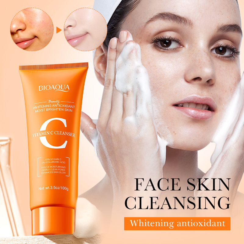 BIOAQUA Vitamin C Facial Clean – обзор и цена Skincare Bioaqua