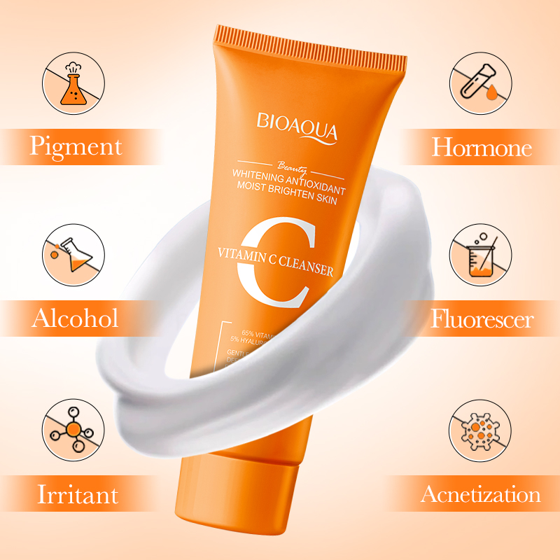 BIOAQUA Vitamin C Facial Clean – обзор и цена Skincare Bioaqua