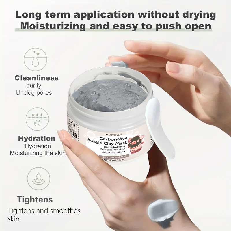 YUITIKUE Carbonated Bubble Cla – обзор и цена Peptide Neck Cream