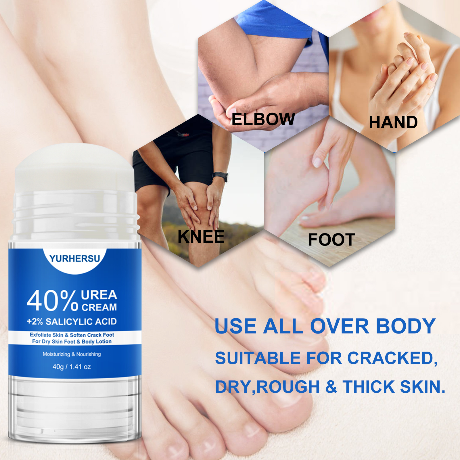 40% Urea Foot Cream Stick - Mo – обзор и цена Azelaic Acid Cream
